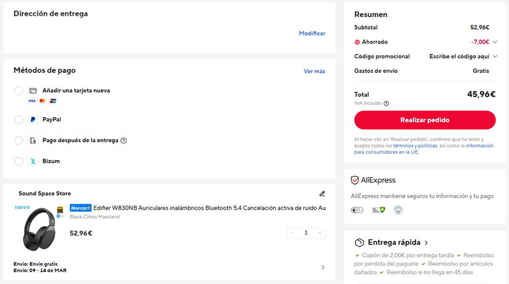 Oferta por los Edifier W830NB