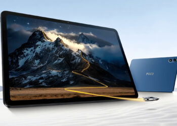 POCO Pad M1 con fondo