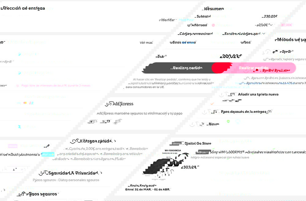 Oferta por los Sony WH-1000XM5