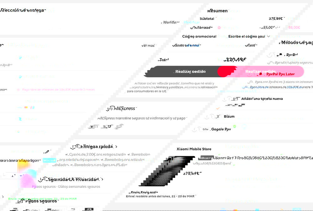 Oferta por el tablet Xiaomi Pad 7 Pro 