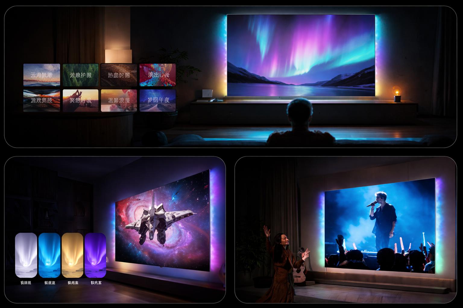 Adiós a la exclusividad de Philips: llega el primer televisor chino con "Ambilight"