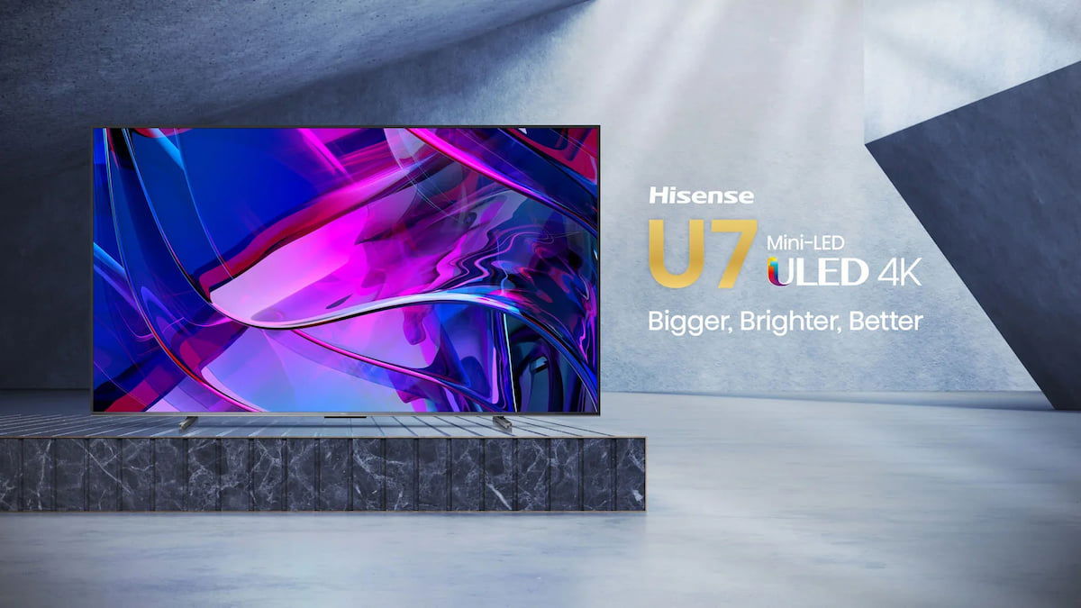 Hisense U7KQ de 100 pulgadas a precio loco: MiniLED con 1.620 zonas por 1.699 euros