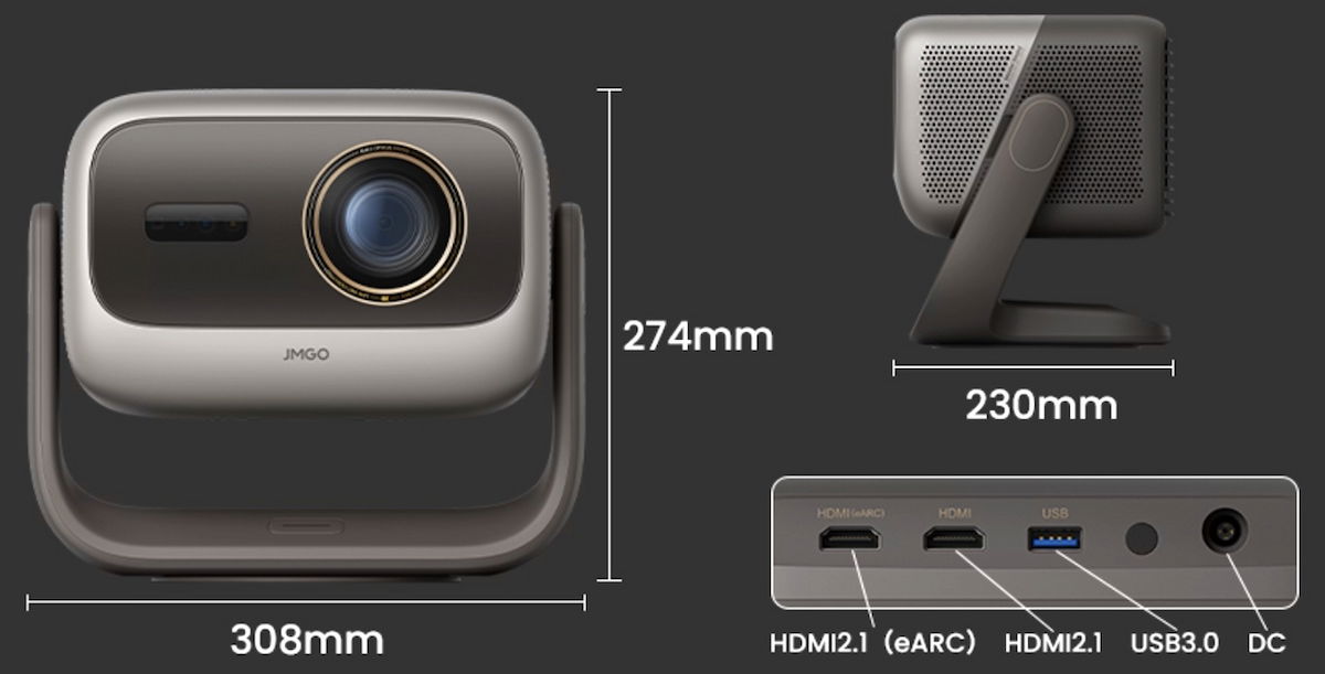 JMGO N3 Ultimate: el proyector triple láser 4K que llega con 5.800 lúmenes y Dolby Vision