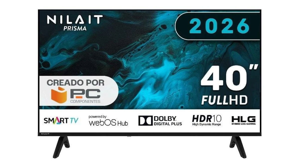 Nilait lanza su nuevo televisor Luxe y llega con panel QLED, 4K y webOS desde solo 299 euros