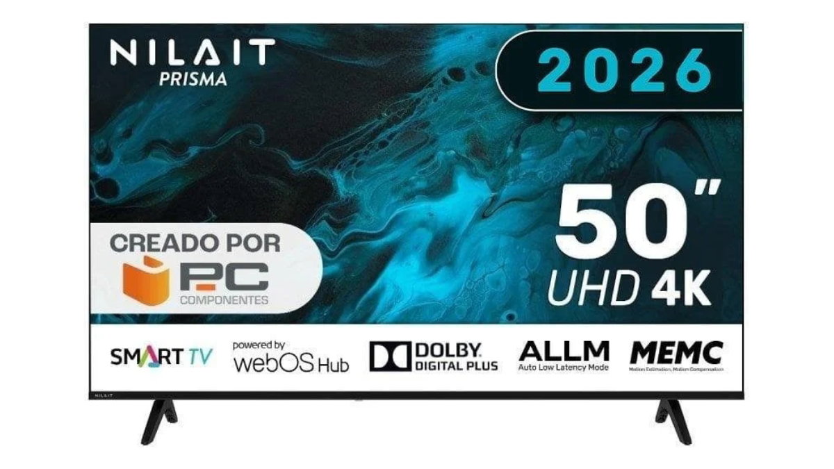 Nilait lanza su nuevo televisor Luxe y llega con panel QLED, 4K y webOS desde solo 299 euros