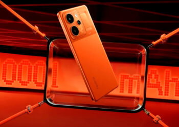 realme P4 Power 5G con fondo