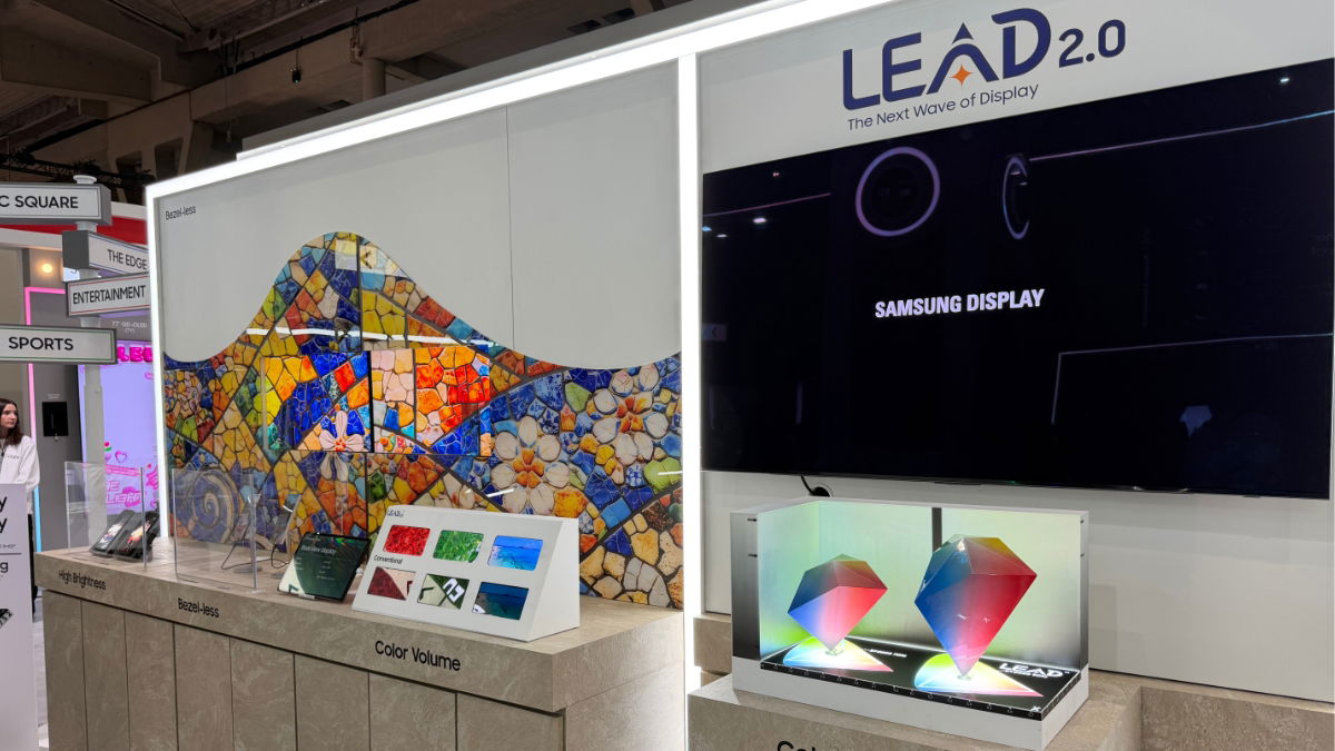 Samsung presenta LEAD 2.0 en el MWC: la evolución del panel OLED con privacidad integrada