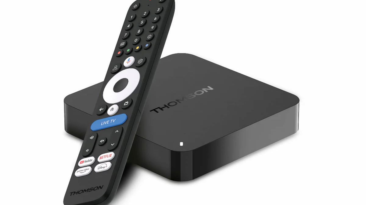 Thomson lanza su nuevo TV Box con 32 GB y Google TV: así mejora a los típicos sticks