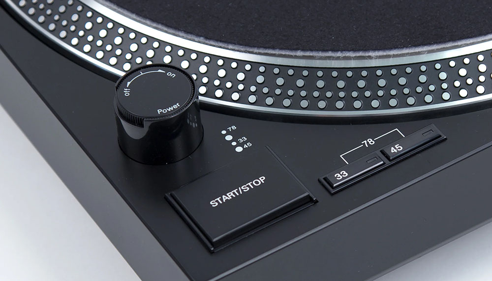 Botones del Audio Technica AT-LP120XUSB