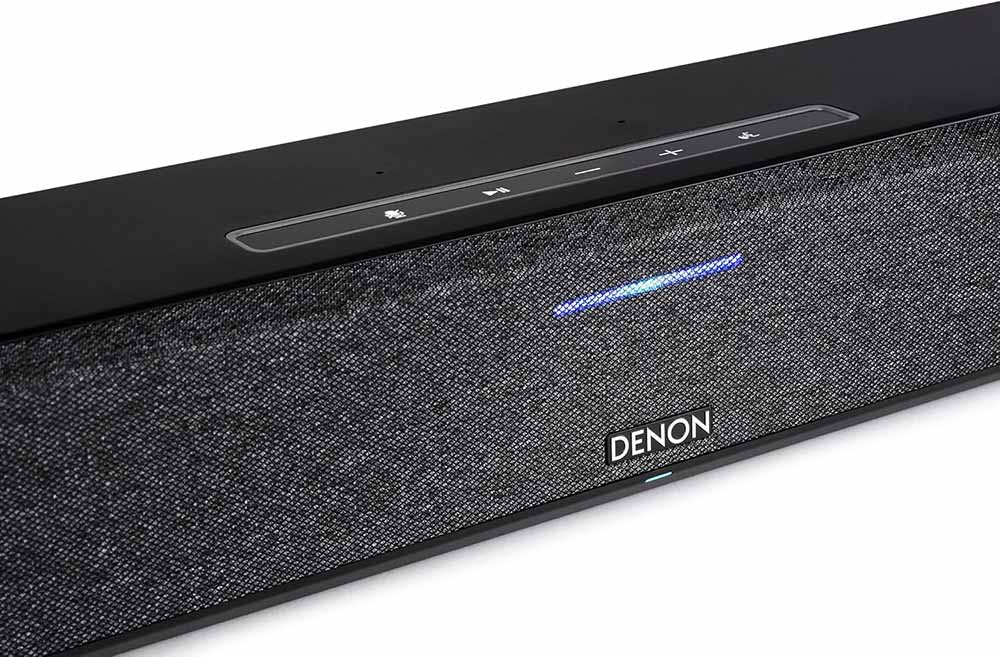 Panel de la Denon Sound Bar 550