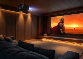 Dreame A20: así es el primer proyector LCD capaz de proyectar de lado con «óptica invisible»
