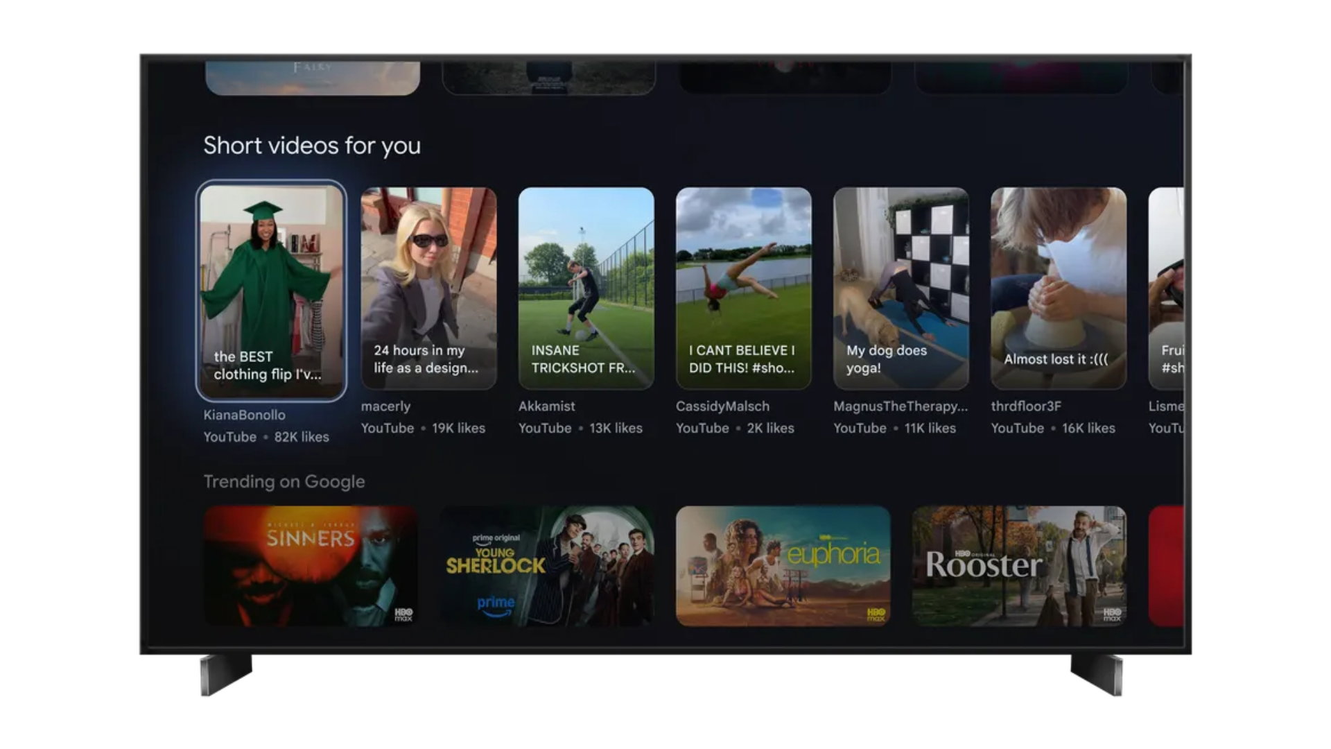 Google TV se llena de IA: ahora quiere crear imágenes, animar tus fotos y hasta meterte YouTube Shorts en la pantalla principal