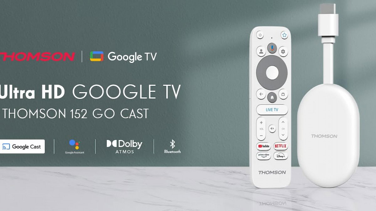 Thomson lanza su nuevo “Chromecast”: más memoria, Google TV y precio ajustado