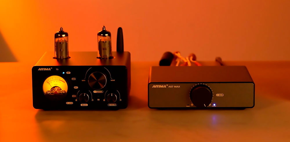 Uso del amplificador AIYIMA TUBE T9