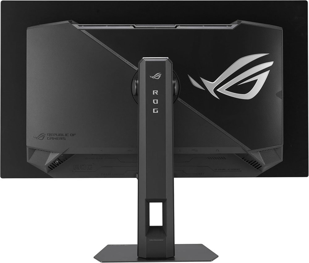 Trasera del ASUS ROG Strix OLED XG27ACDMS