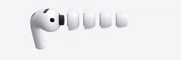Almohadillas de los AirPods Pro 3
