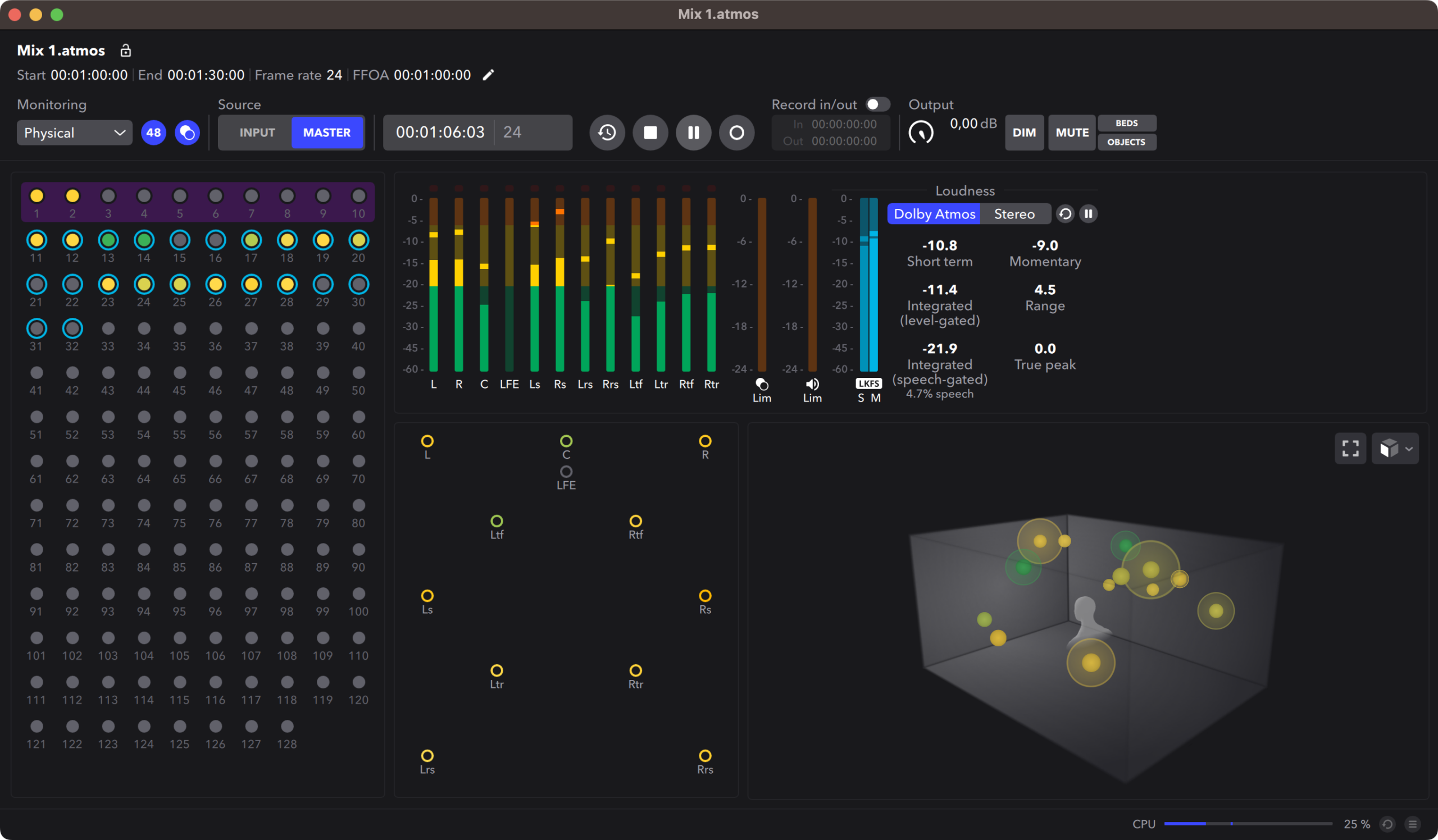 Dolby Atmos renderer