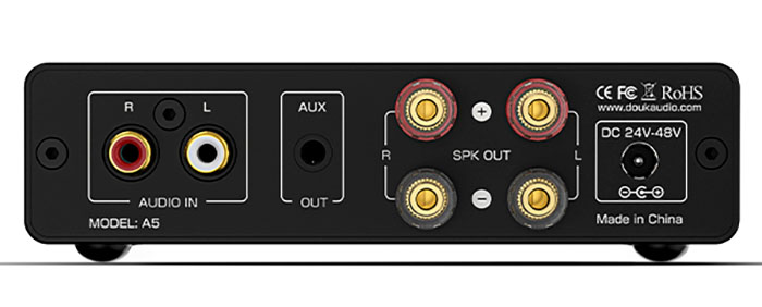 Conexiones del Douk Audio A5