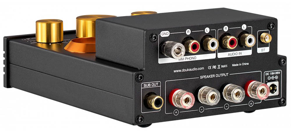 Conexiones del Douk Audio X1