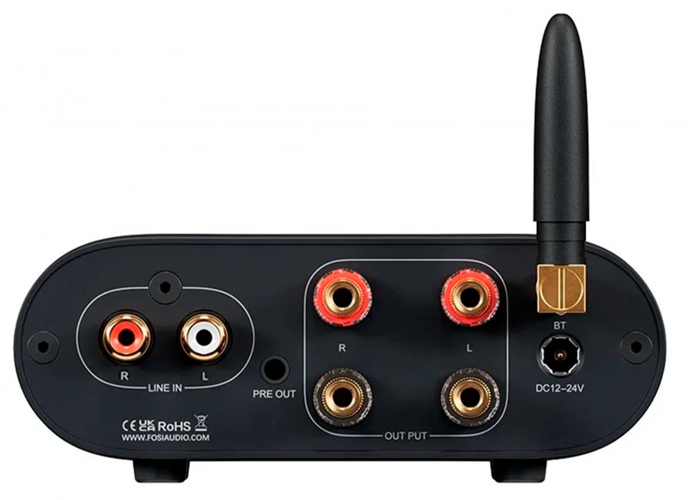 Conexiones del Fosi Audio MC101
