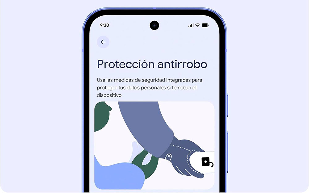 Pantalla del Pixel 10a