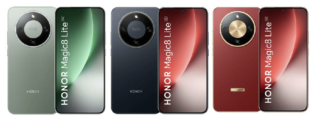 Diseño del HONOR Magic 8 Lite