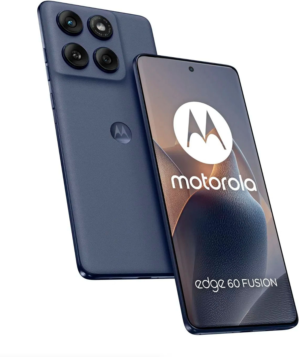 Motorola Edge 60 Fusion de color azul