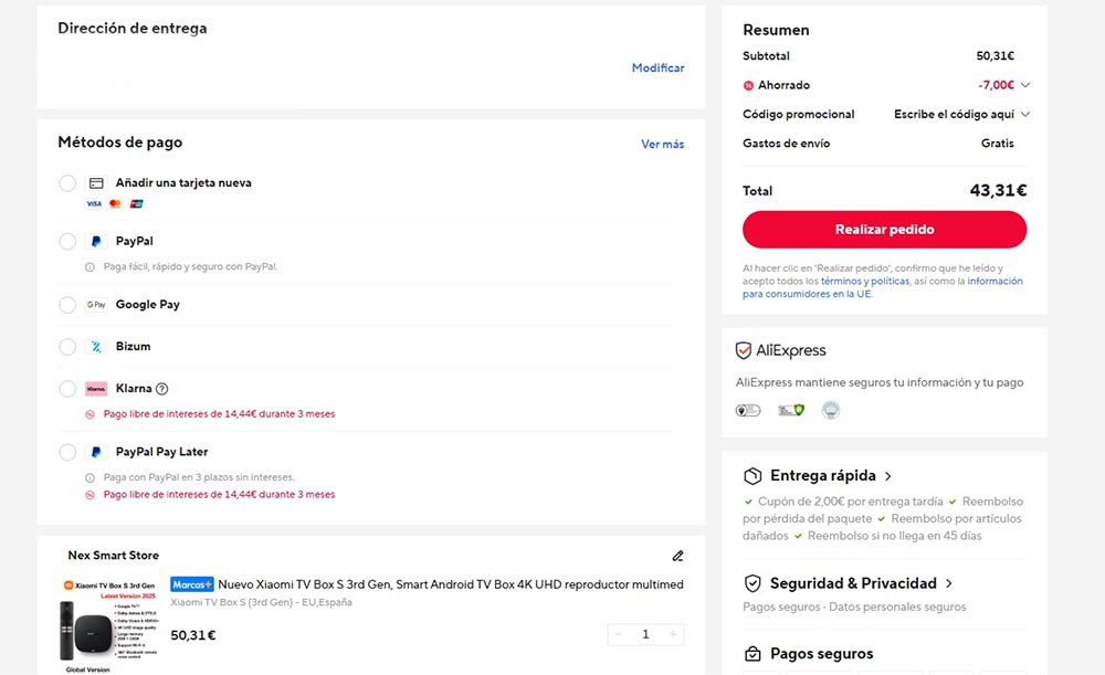 Oferta por el Xiaomi TV Box S 3rd Gen
