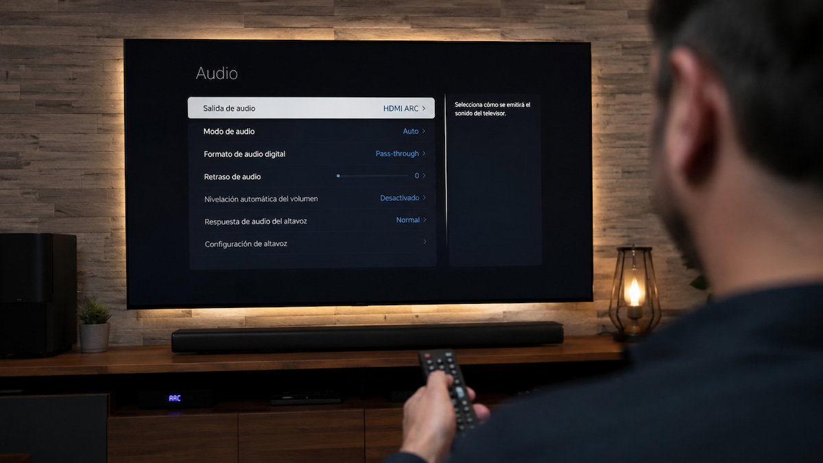 Si tu barra de sonido no muestra Dolby Atmos o DTS, revisa esto antes de volverte loco