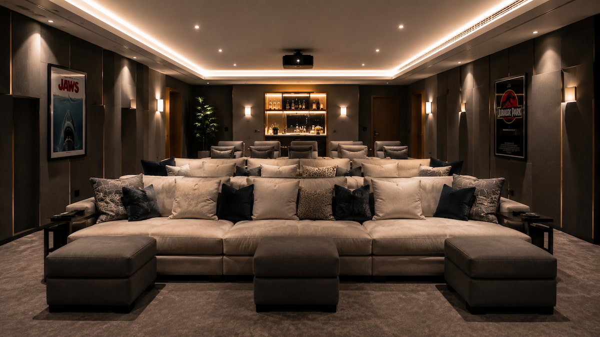 El cine en casa definitivo para ver fútbol existe: pantalla de 145 pulgadas, Dolby Atmos 9.4.4 y hasta un “modo fútbol”