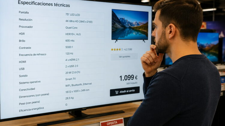 5 errores por los que mucha gente acaba comprando un mal televisor gastando más de 1000 euros