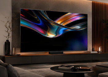 El espectacular televisor RGB Mini LED Hisense UR9S sigue a precio de derribo en 65 pulgadas