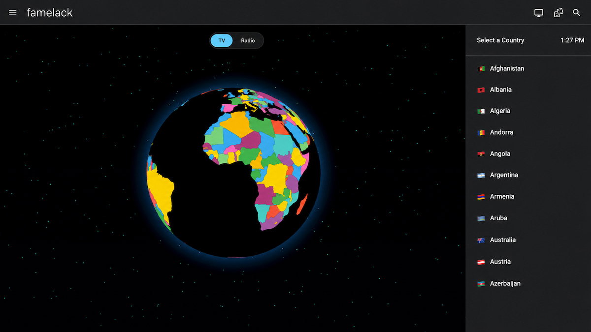 Esta web es una locura: te deja ver canales de televisión de todo el mundo desde un globo 3D
