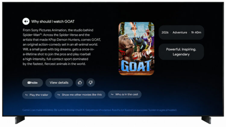 Google TV quiere jubilar el mando de toda la vida: ahora quiere que apuntes a la pantalla y hagas clic