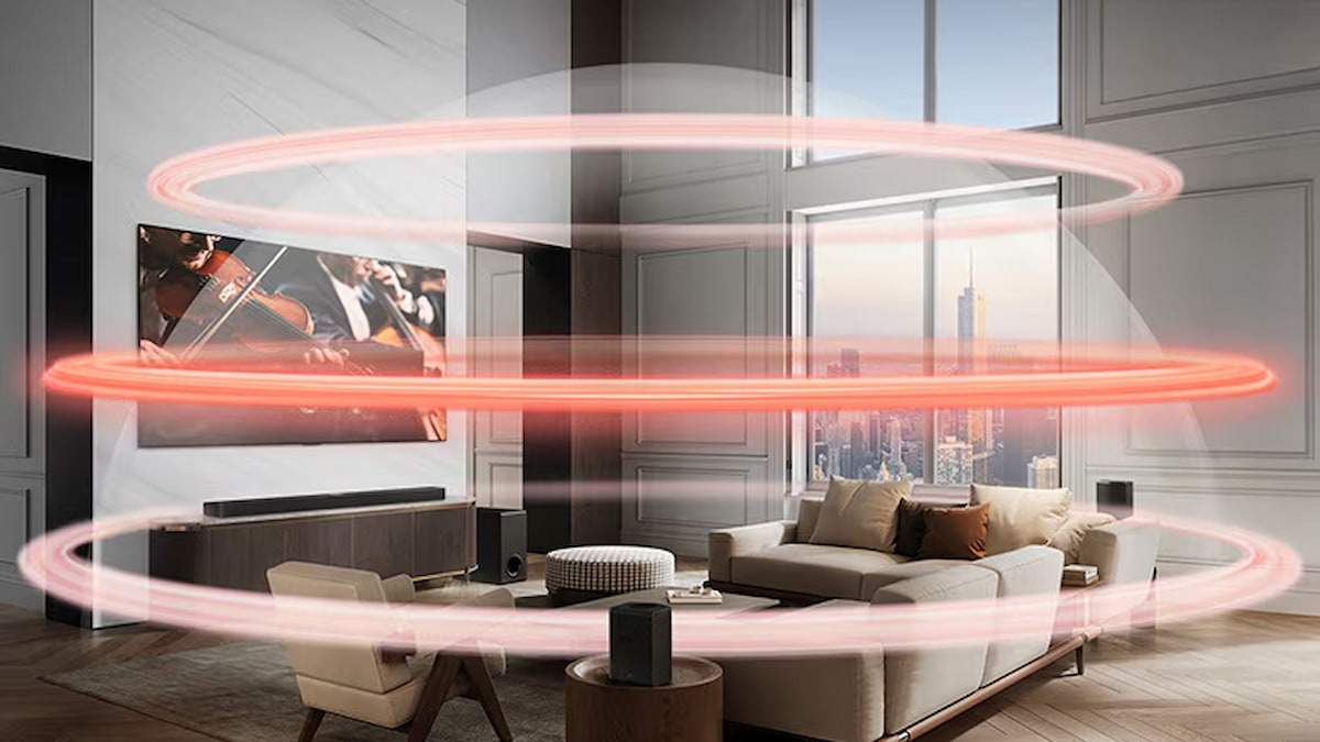 LG S95TR, la barra de sonido estrella de LG, se desploma: 9.1.5, 810 W y Dolby Atmos por 481 euros