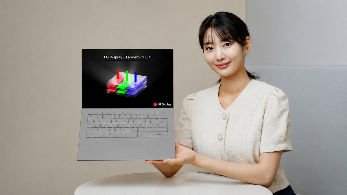 LG presenta un panel OLED para portátiles con 2.000 nits HDR y hasta 2,3 horas extra de autonomía