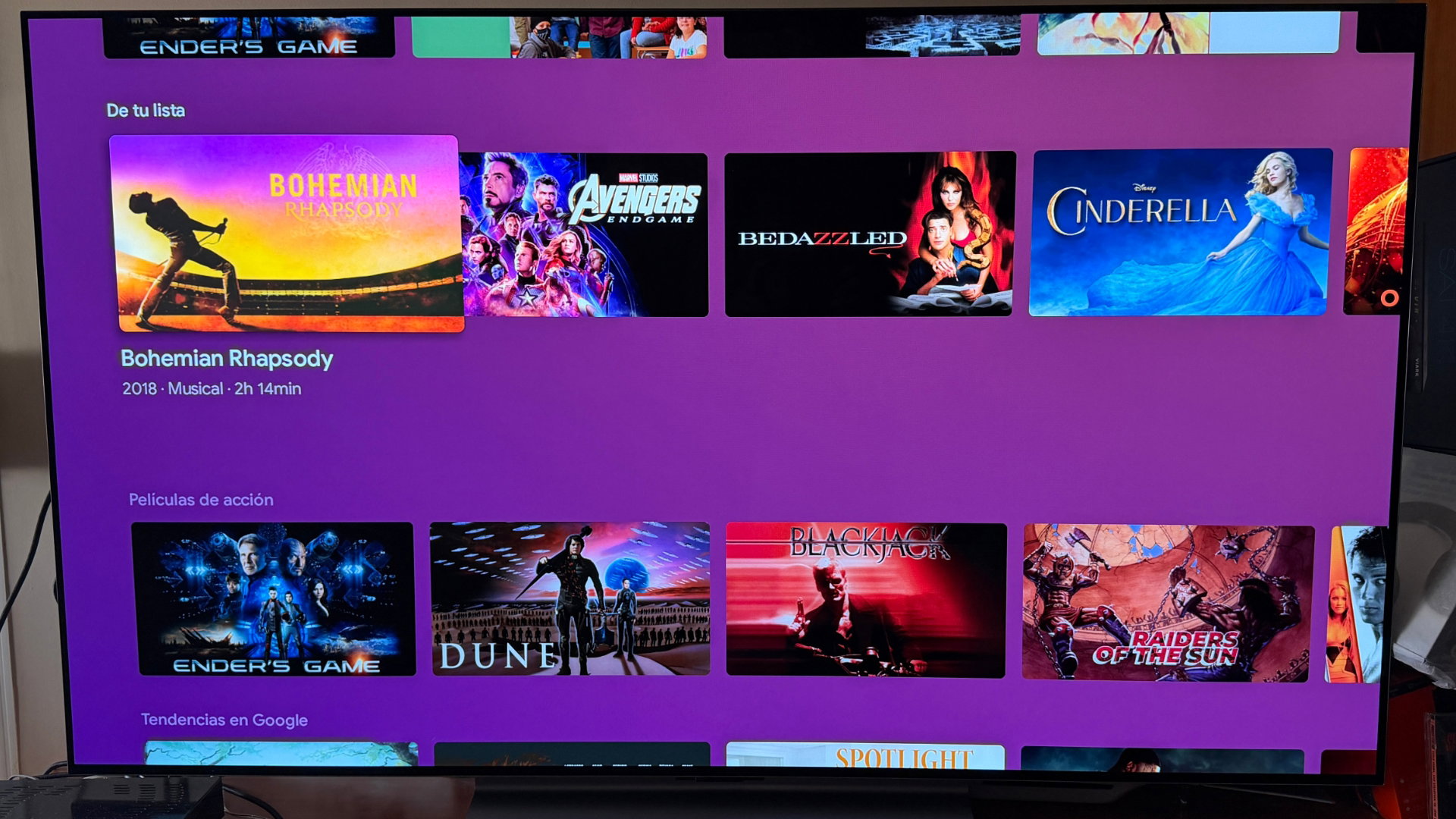 Google TV tiene una lista secreta para guardar películas y series y casi nadie la usa bien