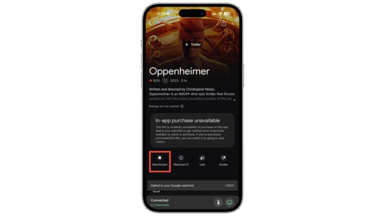 Google TV tiene una lista secreta para guardar películas y series y casi nadie la usa bien