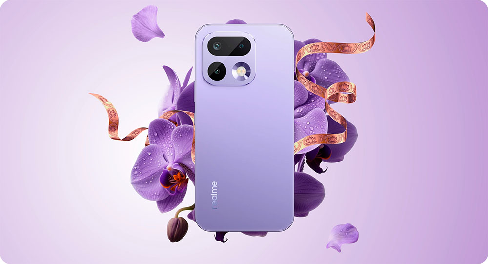 Trasera del realme 16 Pro 5G