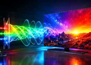Nacen los televisores Láser OLED: colores ultra puros y el doble de brillo gracias a la quiralidad