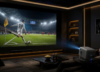 El Mundial se ve mejor en grande: 3 proyectores para montar el cine futbolero en casa sin volverse loco