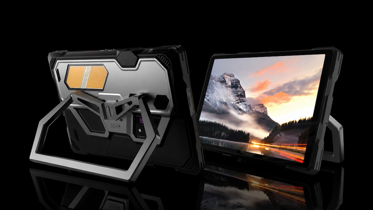 La tablet más absurda del año lleva un proyector Full HD integrado, batería gigante y hasta visión nocturna
