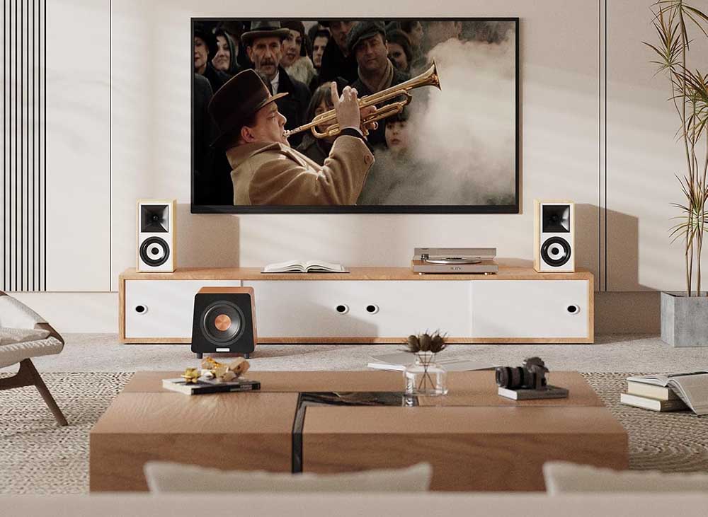 AIYIMA S4000 en un salón
