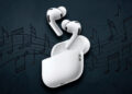 Auriculares Apple AirPods Pro 3 con fondddo