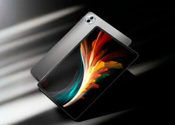 tablet HONOR Pad 10 con fondo