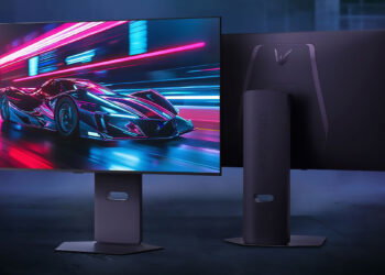 LG UltraGear 32GX850A-B con fondo