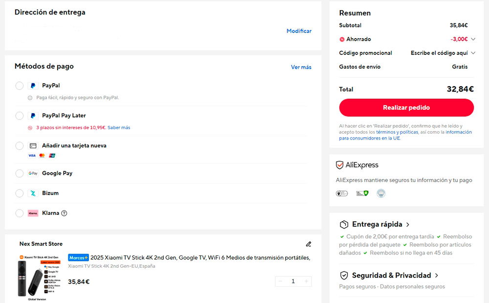 Oferta por el Xiaomi TV Stick 4K