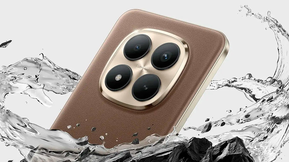 REDMI Note 15 Pro con agua