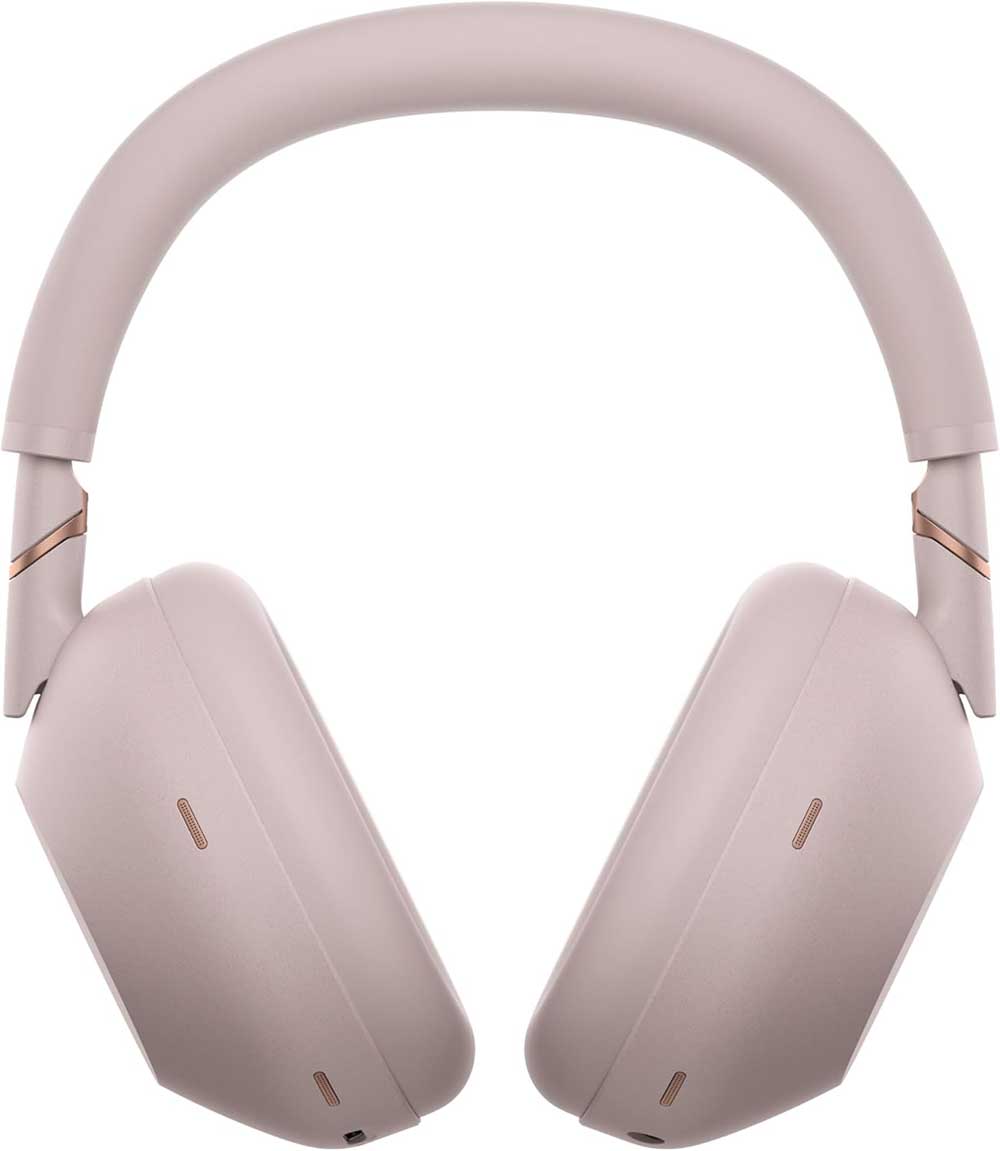 Sony WH-1000XM6 de color rosa