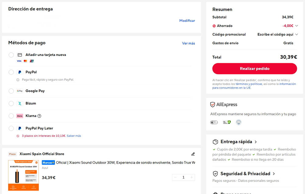 Oferta por el Xiaomi Sound Outdoor